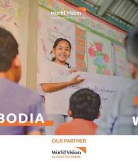 Disaster risk reduction work by World Vision Cambodia