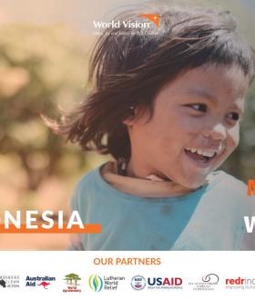 Disaster risk reduction work by World Vision Indonesia (Wahana Visi)