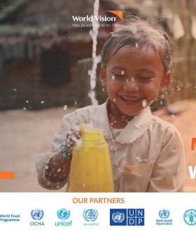 Disaster risk reduction work by World Vision Laos