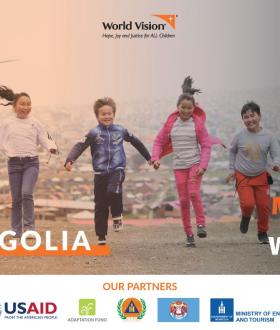Disaster risk reduction work by World Vision Mongolia