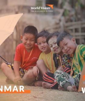 Disaster risk reduction work by World Vision Myanmar