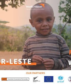 Disaster risk reduction work by World Vision Timor-Leste