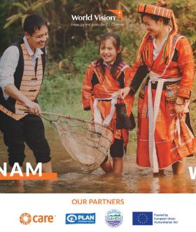 Disaster risk reduction work by World Vision Vietnam
