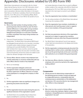 FY2022 Accountability Report Appendix 