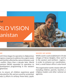 World Vision Afghanistan Country Brief - FY22