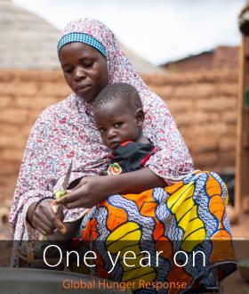 One year on - World Vision's Global Hunger Response's annual report 