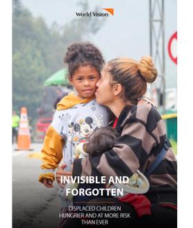 Invisible and forgotten: Displaced children hungrier and at more risk than ever