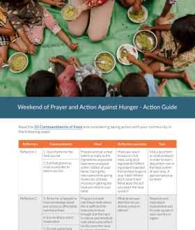 Weekend of Prayer and Action: Action Guide