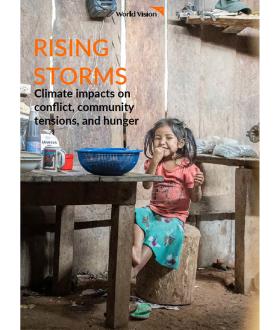 RISING STORMS Climate impacts on conflict, community tensions, and hunger