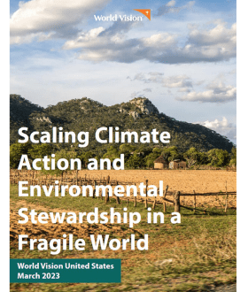 Scaling Climate Action and Environmental Stewardship in a Fragile World 
