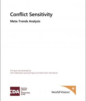 Conflict Sensitivity Meta-Trends Paper by Nicole Goddard and Dilshan Annaraj