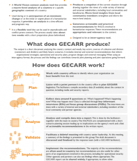 Thumbnail of GECARR 1-page summary