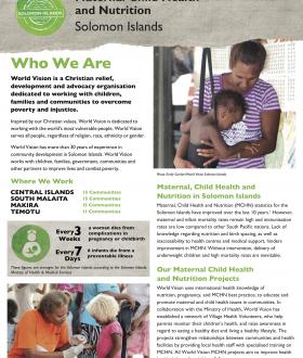 MCHN Factsheet cover