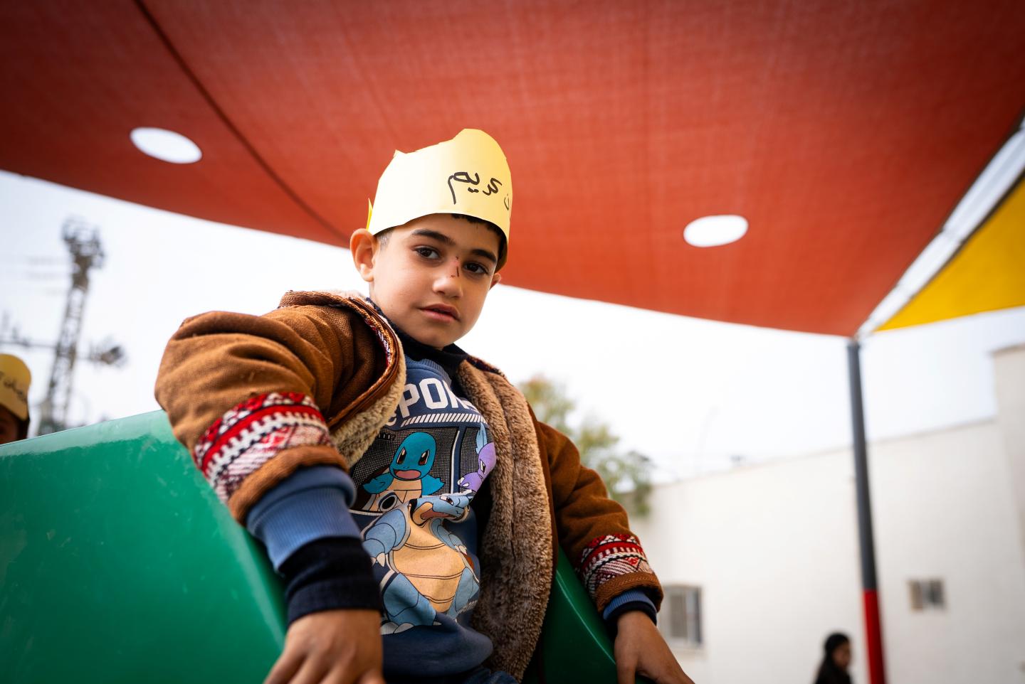 child in the west bank