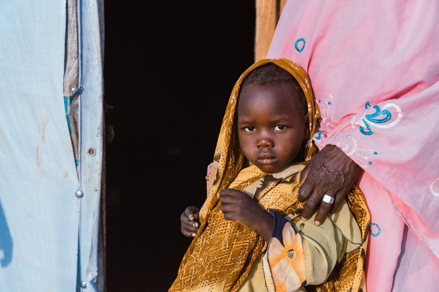 Farchana Refugee Camp school cook