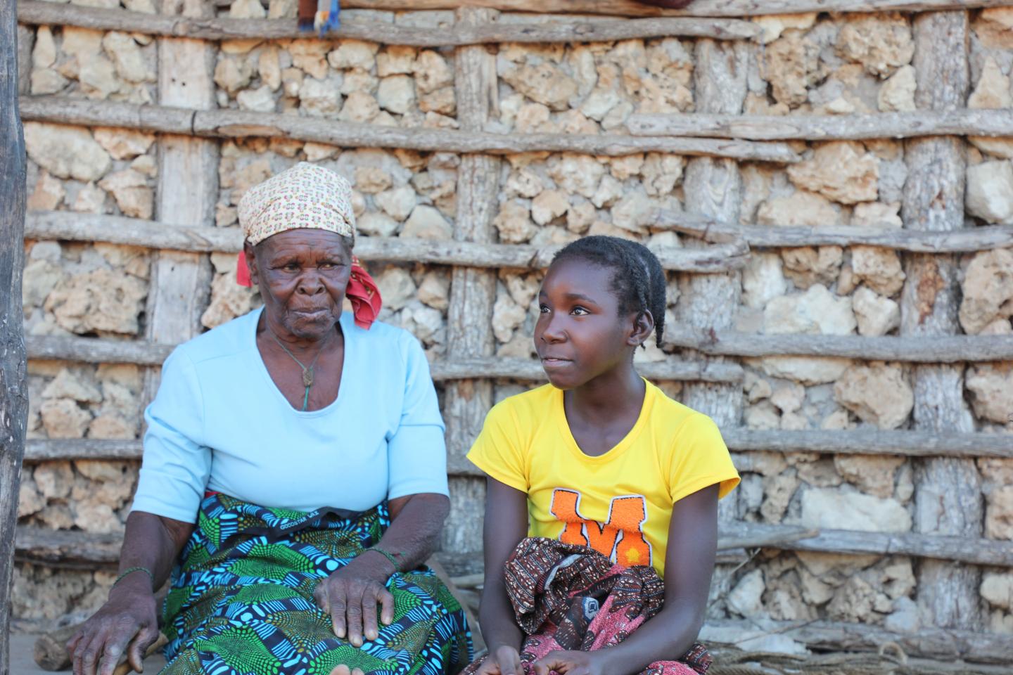 Lucia and Her Granddaughter 