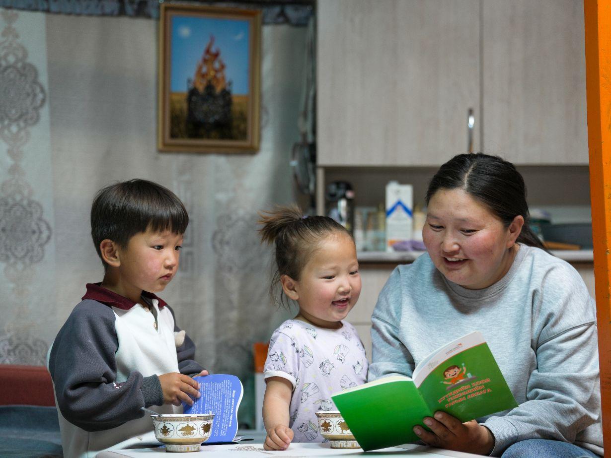 Maternal and child health project Mongolia mother and children