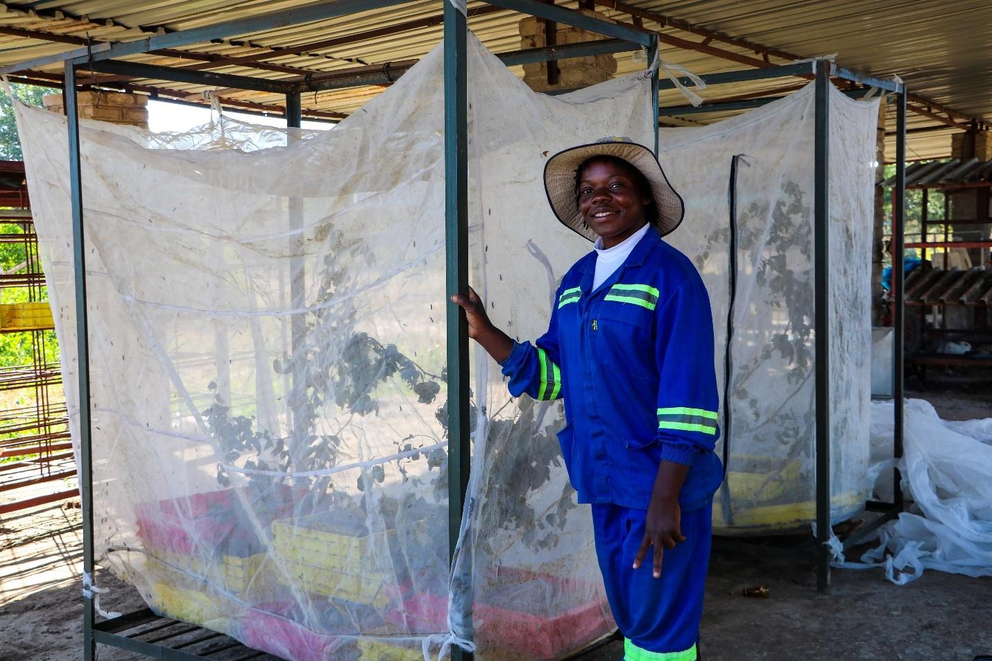 Insect farming has given the group members a chance to learn more sustainable ways of reducing costs