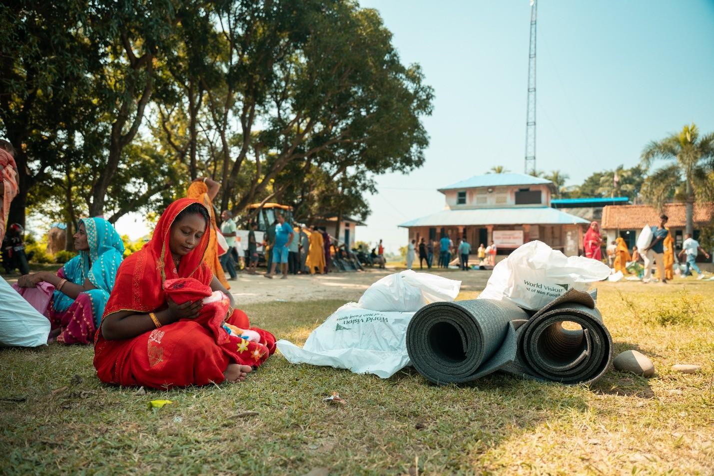 Sabita at the distribution centre