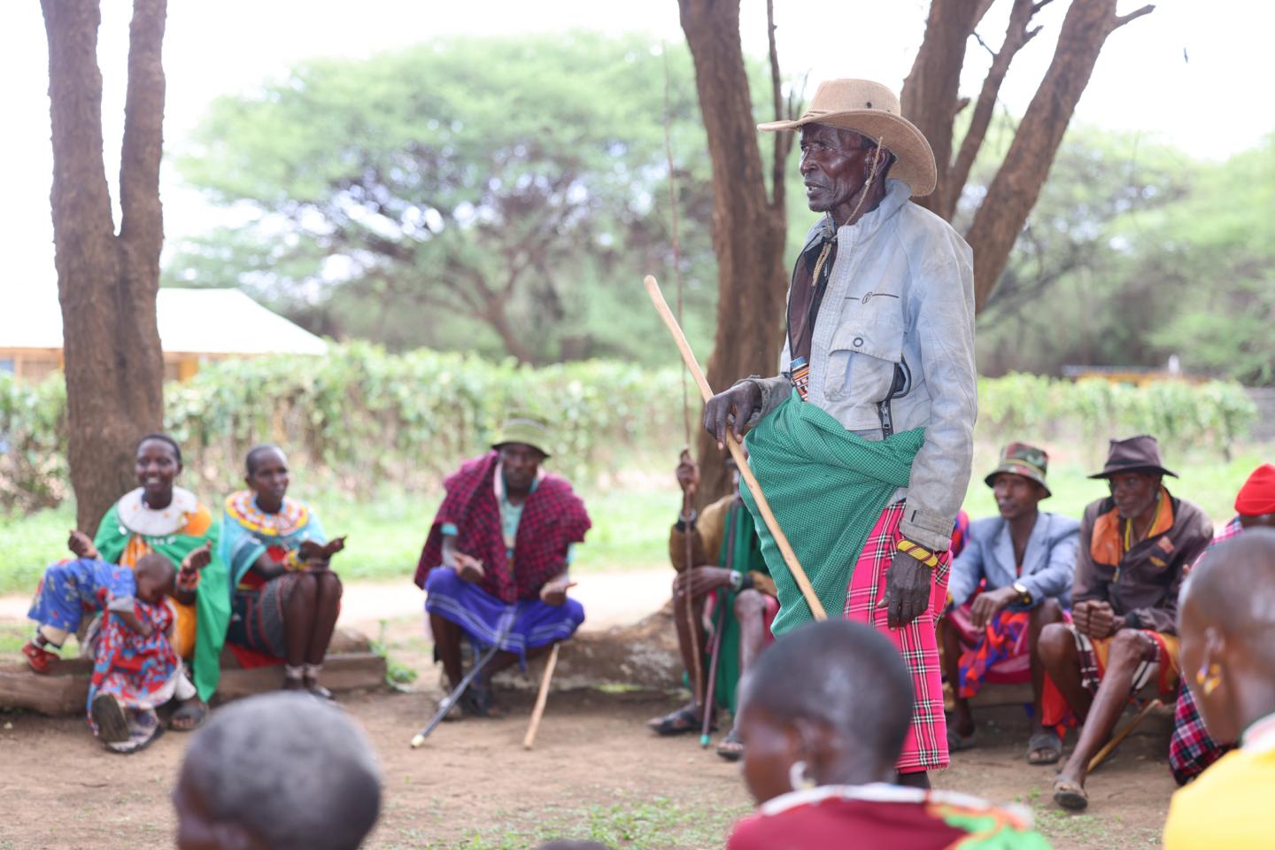 CVA groups’ membership is intergenerational consisting of elders and youth as well © World Vision Photo/David Nderitu