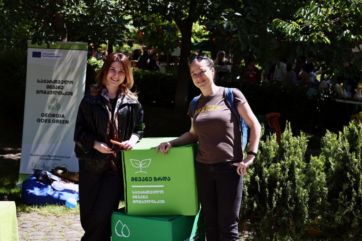 World Vision Director at EU corner 
