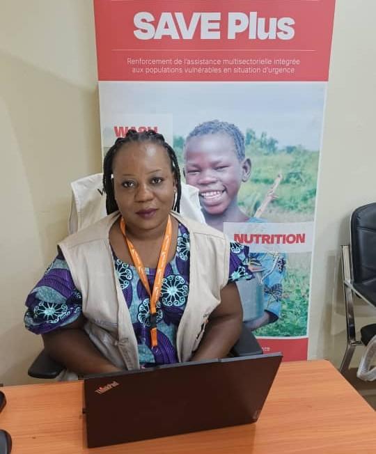 Carine, protection officer for World Vision Burkina Faso