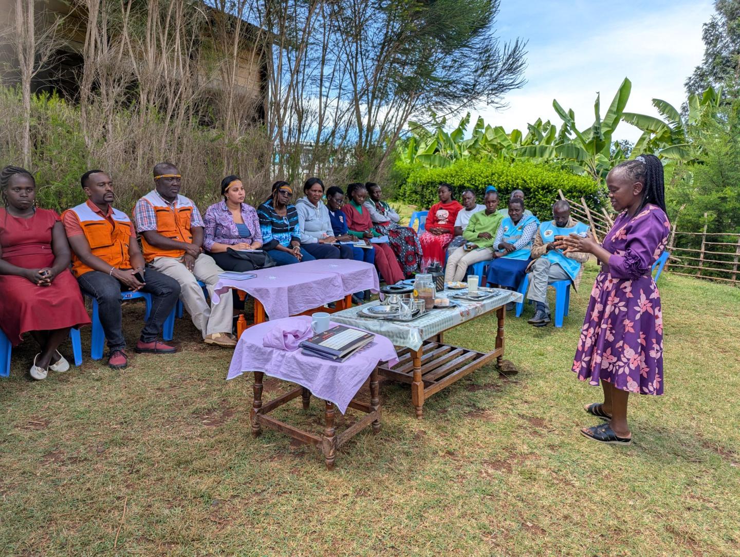 ReactsIn Care Group Food Demonstration