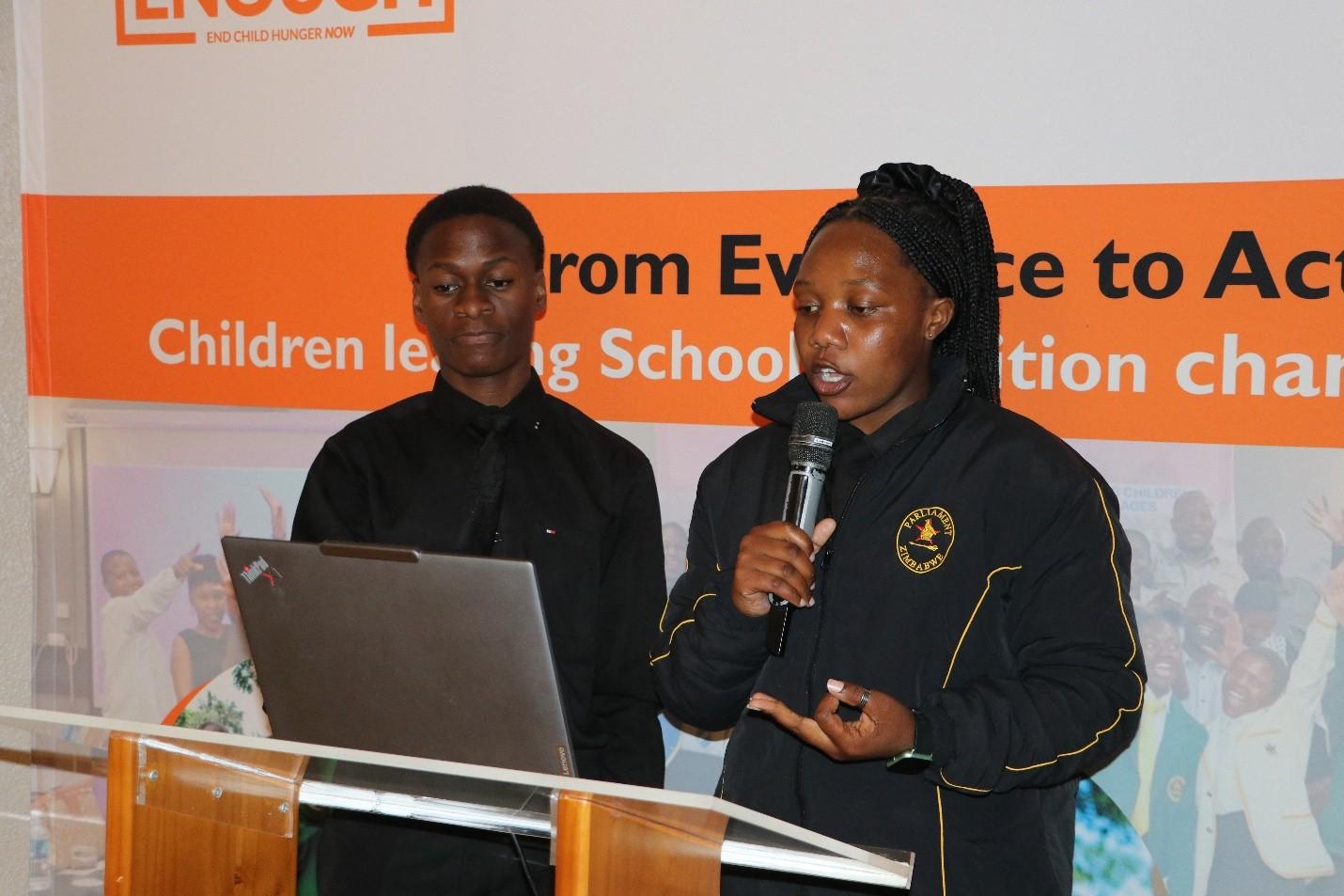 Tinaye sharing her recommendations