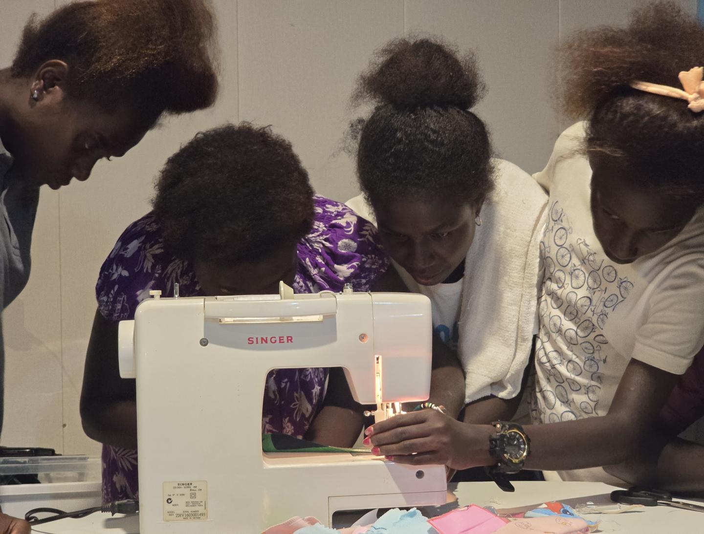 Menstrual Hygiene Management training in Siwai