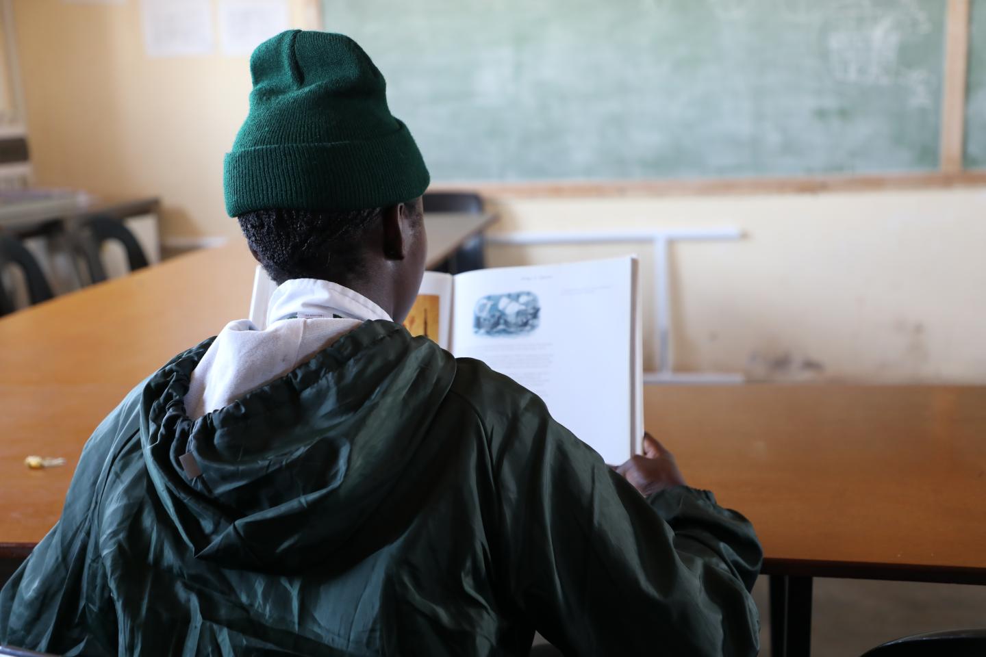 Relebohile back at school