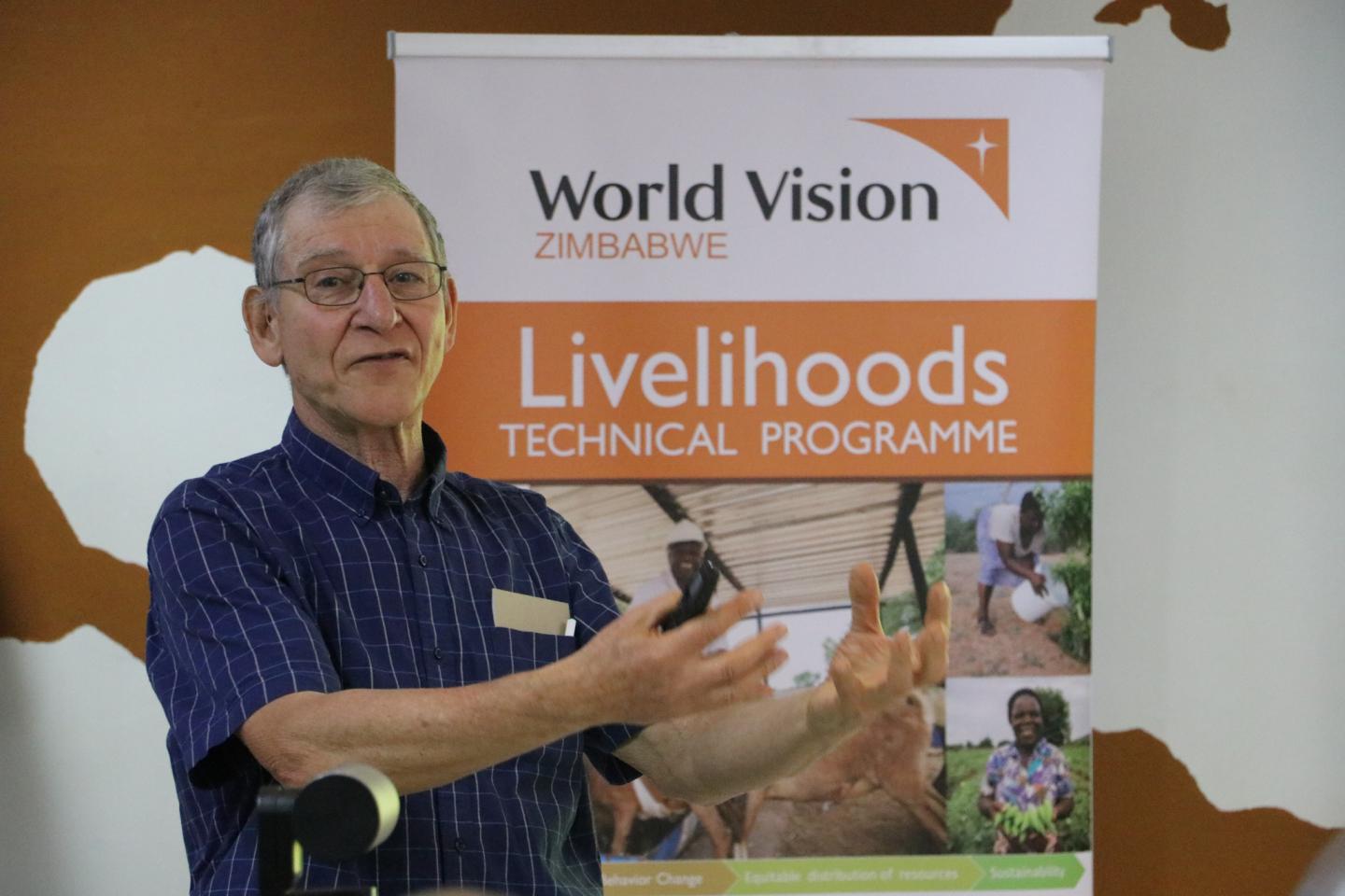 Tony Rinaudo emphasised on how restoration should begin with changing people's perceptions