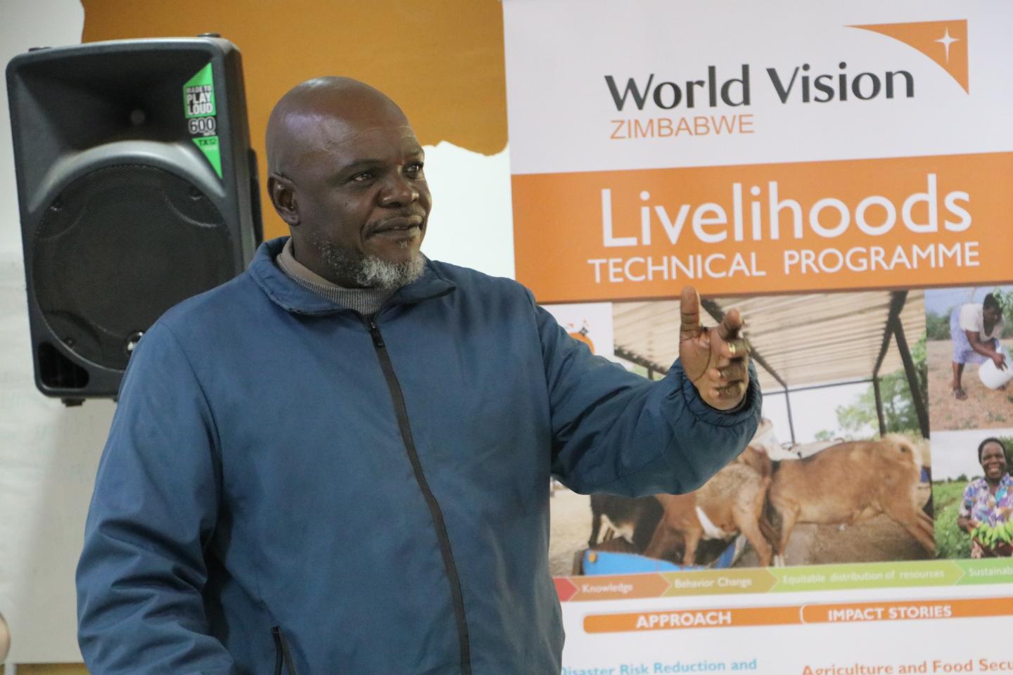 Gilbert Mushangari, World Vision Zimbabwe Climate Action and Livelihoods Technical Advisor