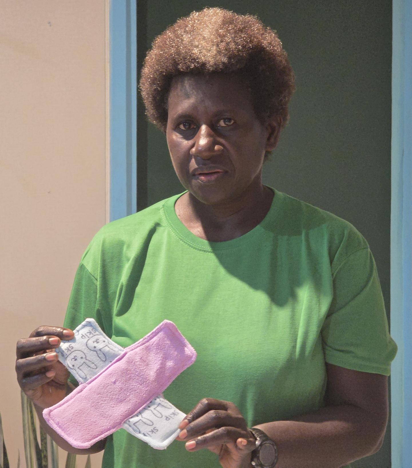 Menstrual Hygiene Management training in Siwai