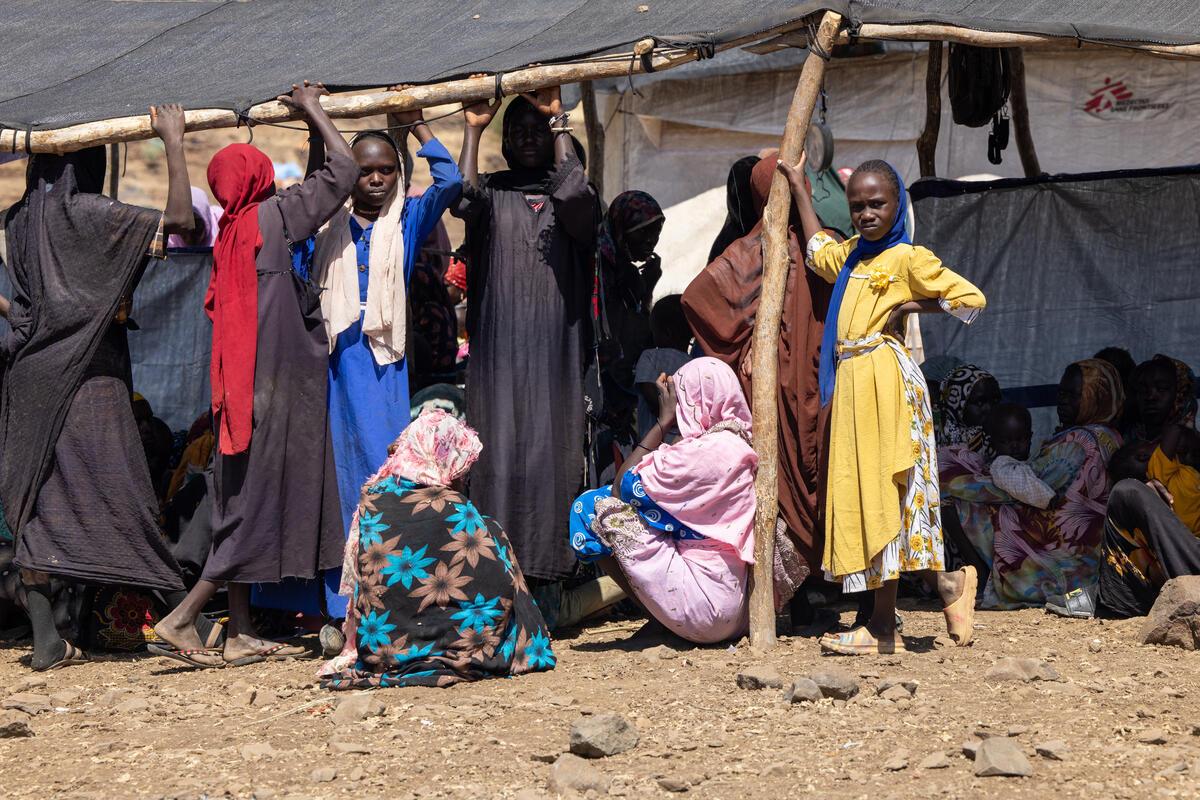The children Grace met in Fina IDP camp, they need everyone's support.