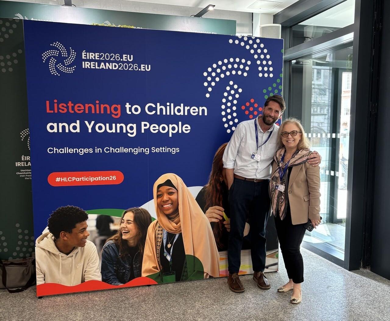 Council of the EU 2026 High-Level Conference on Listening to Children and Young People.