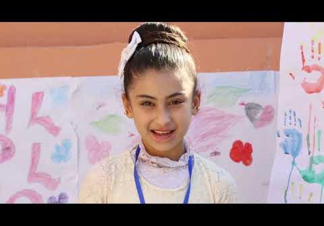 Child Girl Day in Mosul