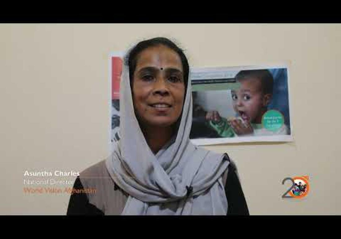 Asuntha Charles, National Director, World Vision Afghanistan