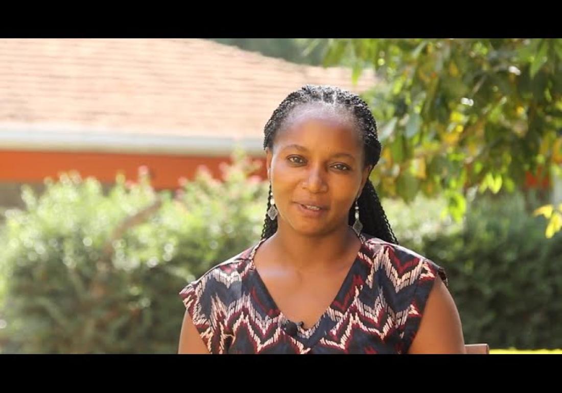 Mary Njeri, World Vision Global Hunger Response Director sharing insights into her career