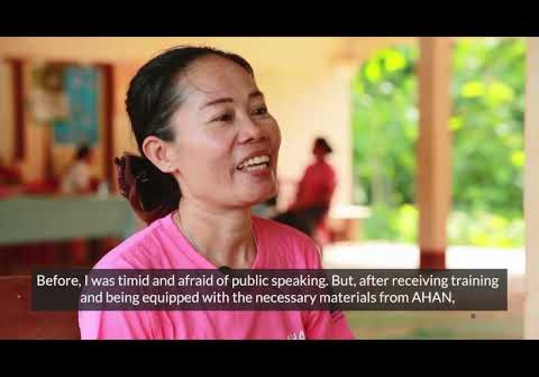 From shy to influent: how World Vision empowered Ammala in Lao PDR
