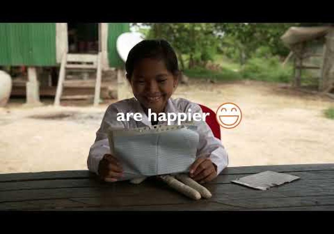 To the ends of the earth: the journey of a letter between World Vision sponsor and sponsored child