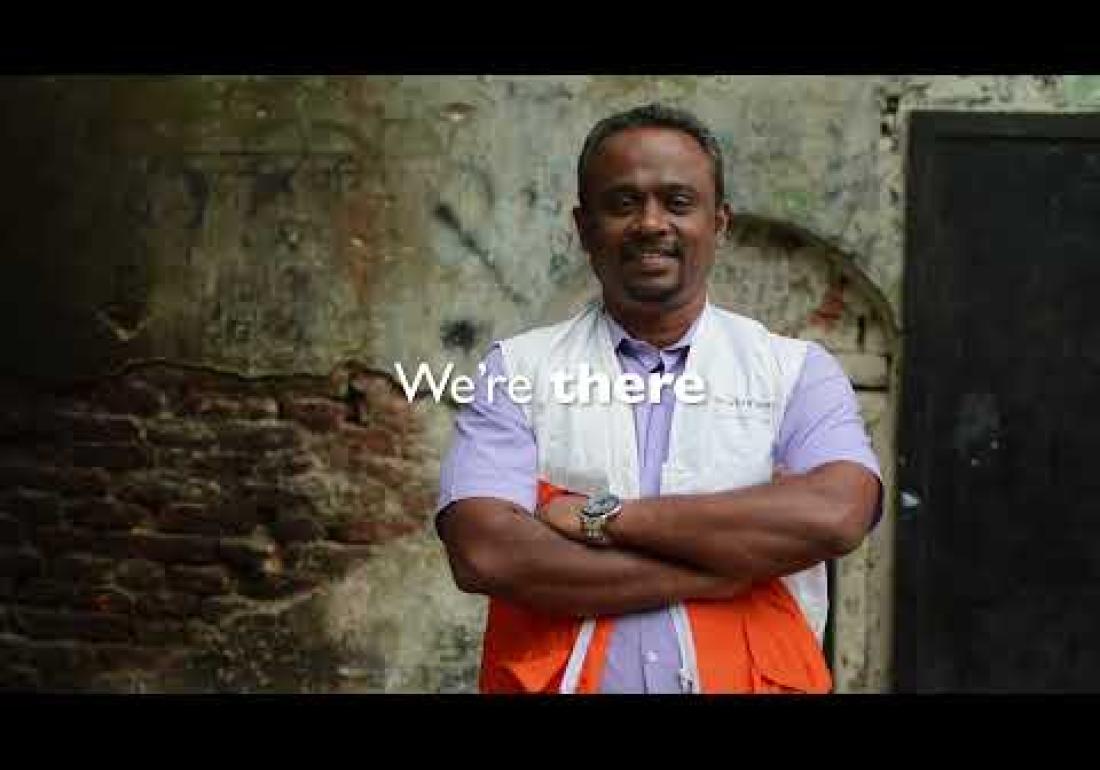 #TheHumanRace humanitarians run to save lives