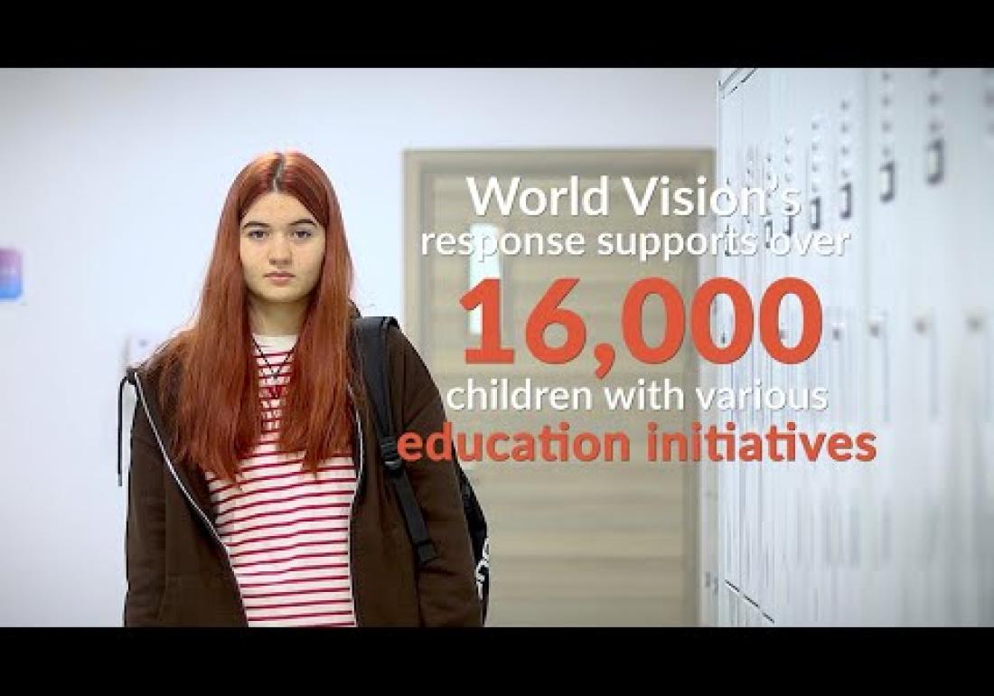 Providing Ukraine's children with educational support: Leave no child behind | World Vision