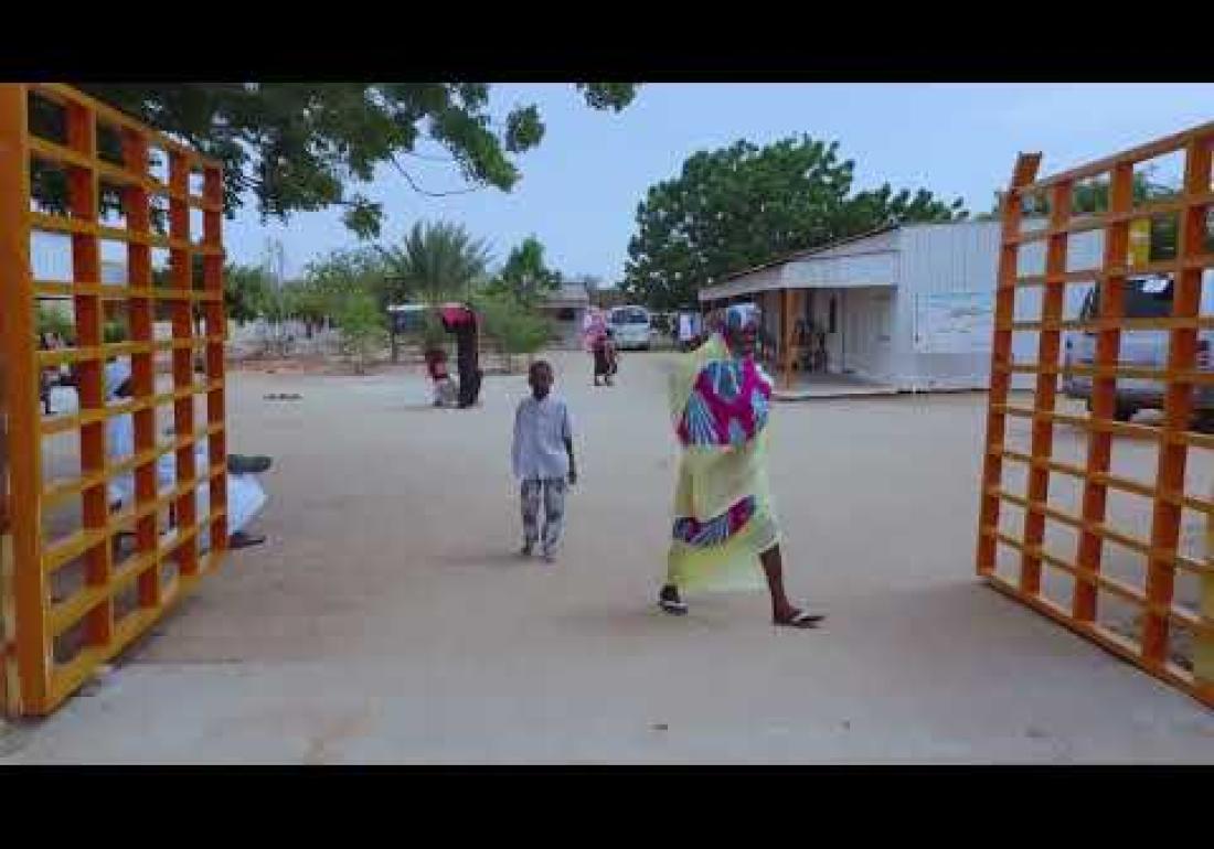 ECHO-funded Otash clinic video