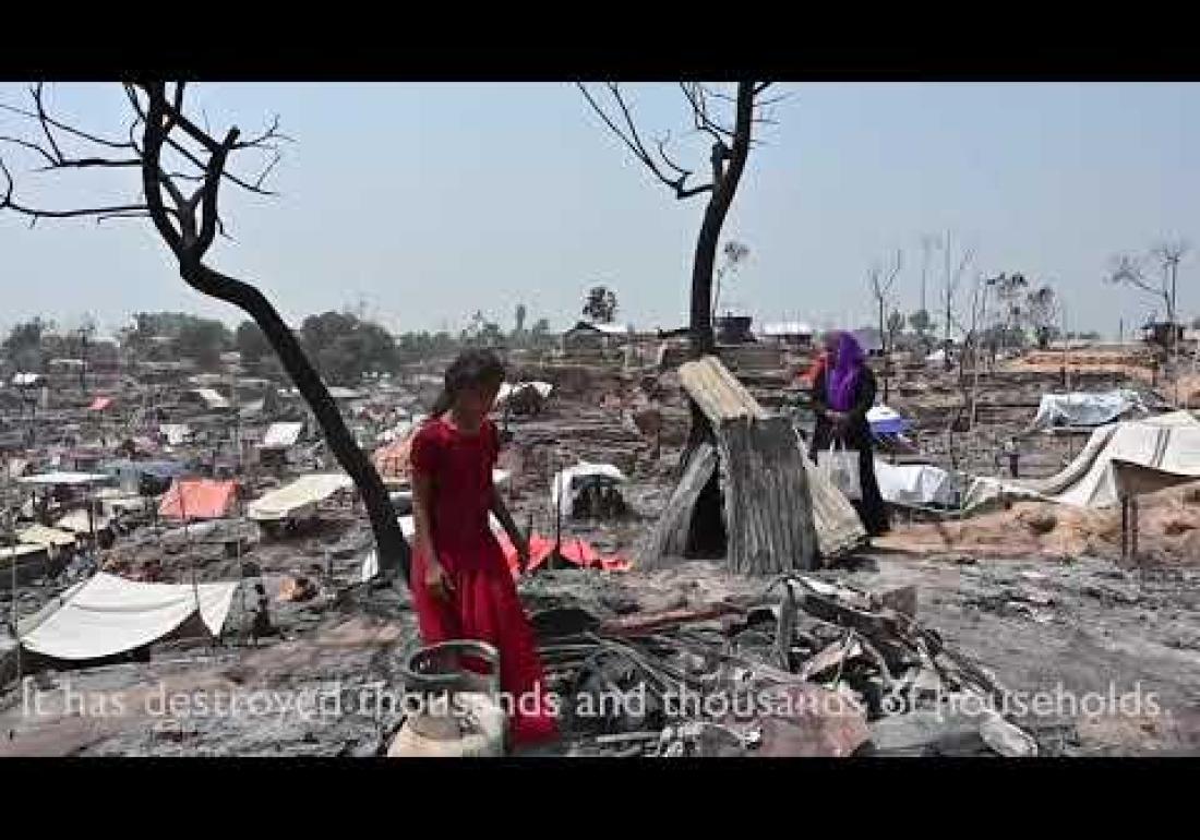 World Vision supports tens of thousands of Rohinga refugees after deadly fire in Cox's Bazaar
