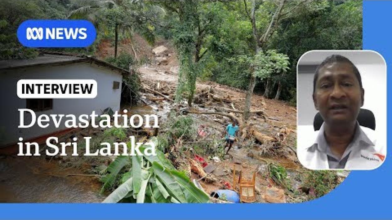 More rainfall forecast after deadly Cyclone Ditwah slams Sri Lanka | ABC NEWS