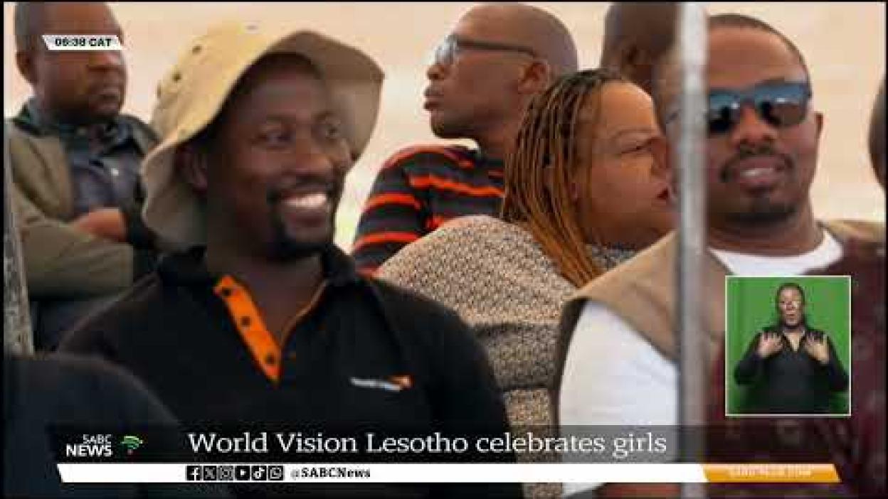 World Vision Lesotho celebrates girls - "Girls Vision for the Future"