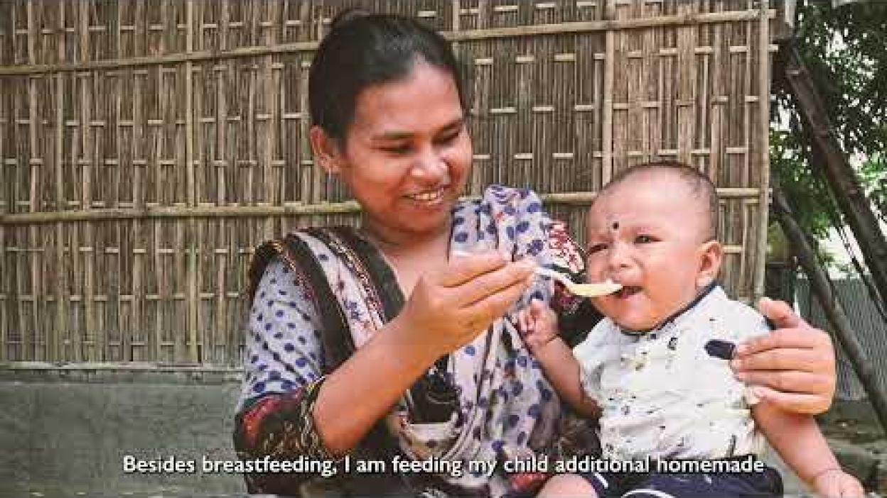 Exclusive breastfeeding leads to healthier babies and mothers in Bangladesh