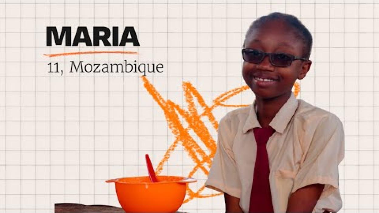 #MySchoolMeal: Maria from Mozambique