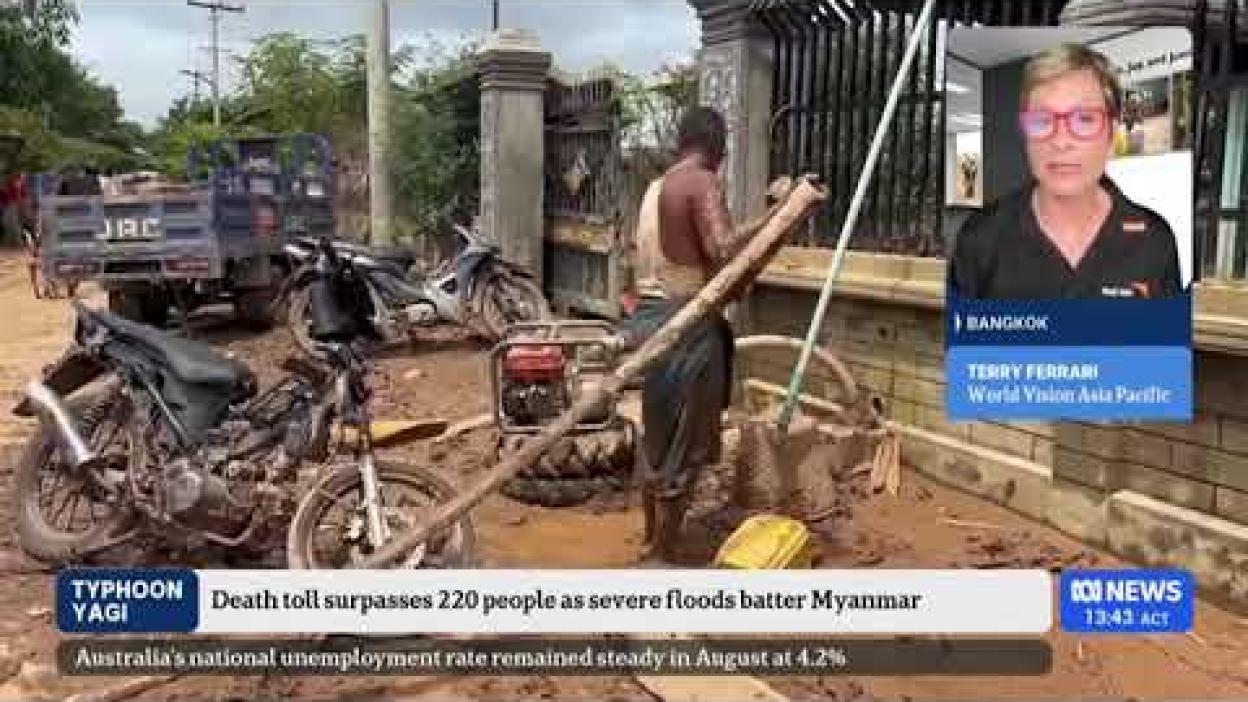 Typhoon YAGI devastates Southeast Asia | World Vision Response Programmes | ABC News