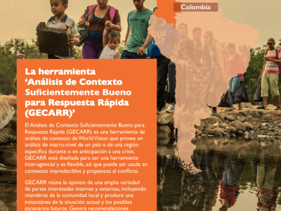 El uso de GECARR en contextos de conflicto Estudio de caso: Colombia